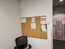Bulletin Board, Brown, 48" x 36"