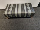 Ottoman, Green, 50" x 28" x 17"