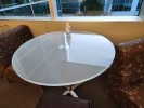 Table, Meeting, Round/Square, Glass, 36x29