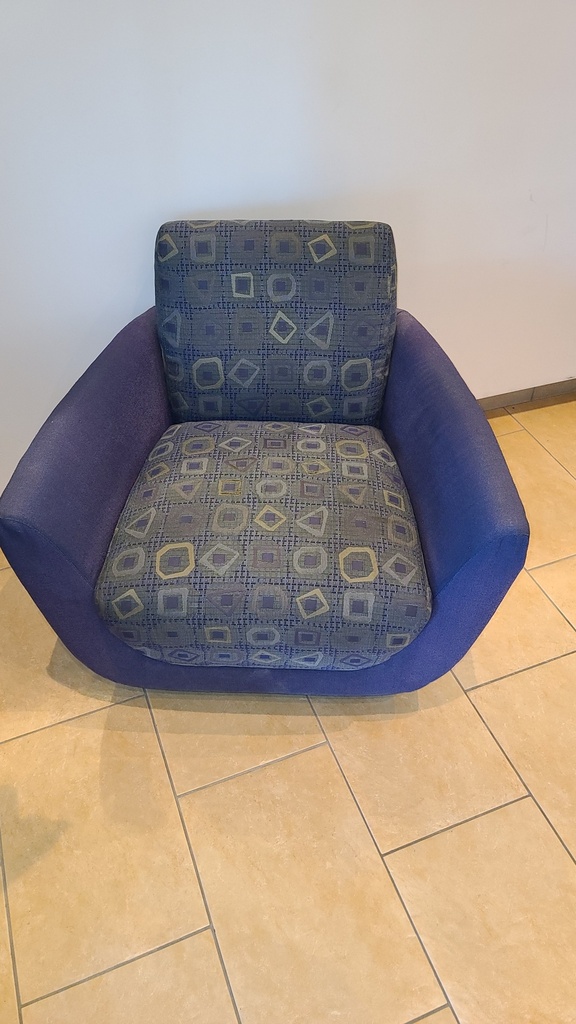 Soft seating - blue