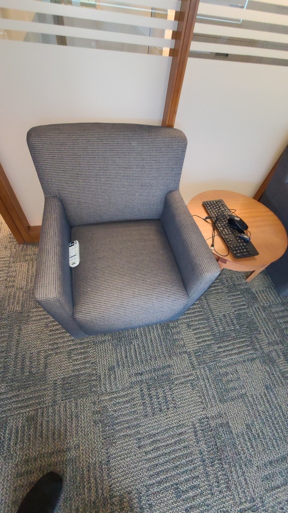 Soft seating grey pattern