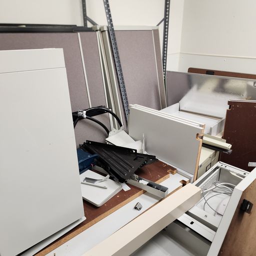 Steelcase random parts &amp; pieces-panels, work surfaces