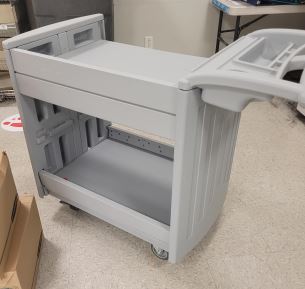 Plastic Cart, 44x23x36