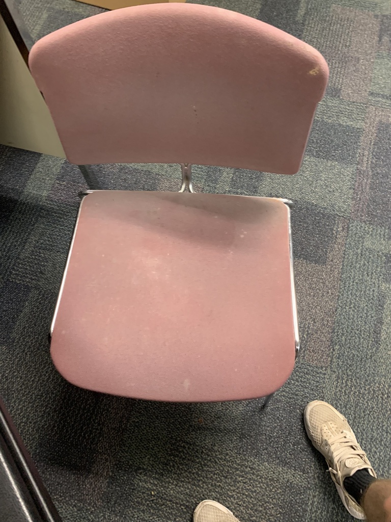 side chair - pink