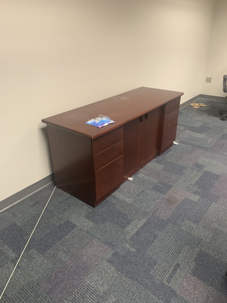 wood conf. room credenza 60"