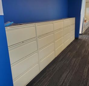 4-Drawer file cabinet