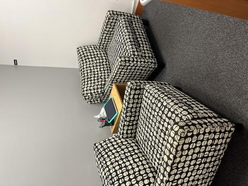 Lounge Chair - black/white