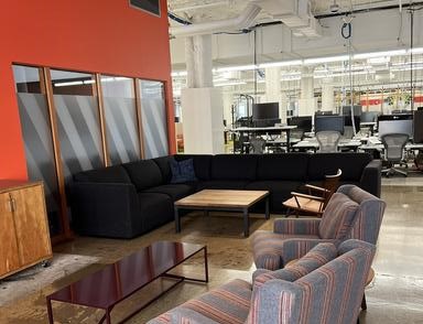 Sectional Couch - navy