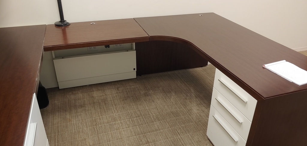 Private Office 2 - Cherry/White