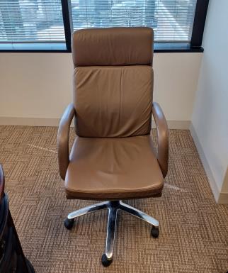 Chair Tan Hi-Back