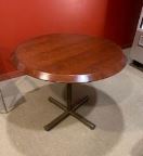 Round Wood Lunchroom Tables