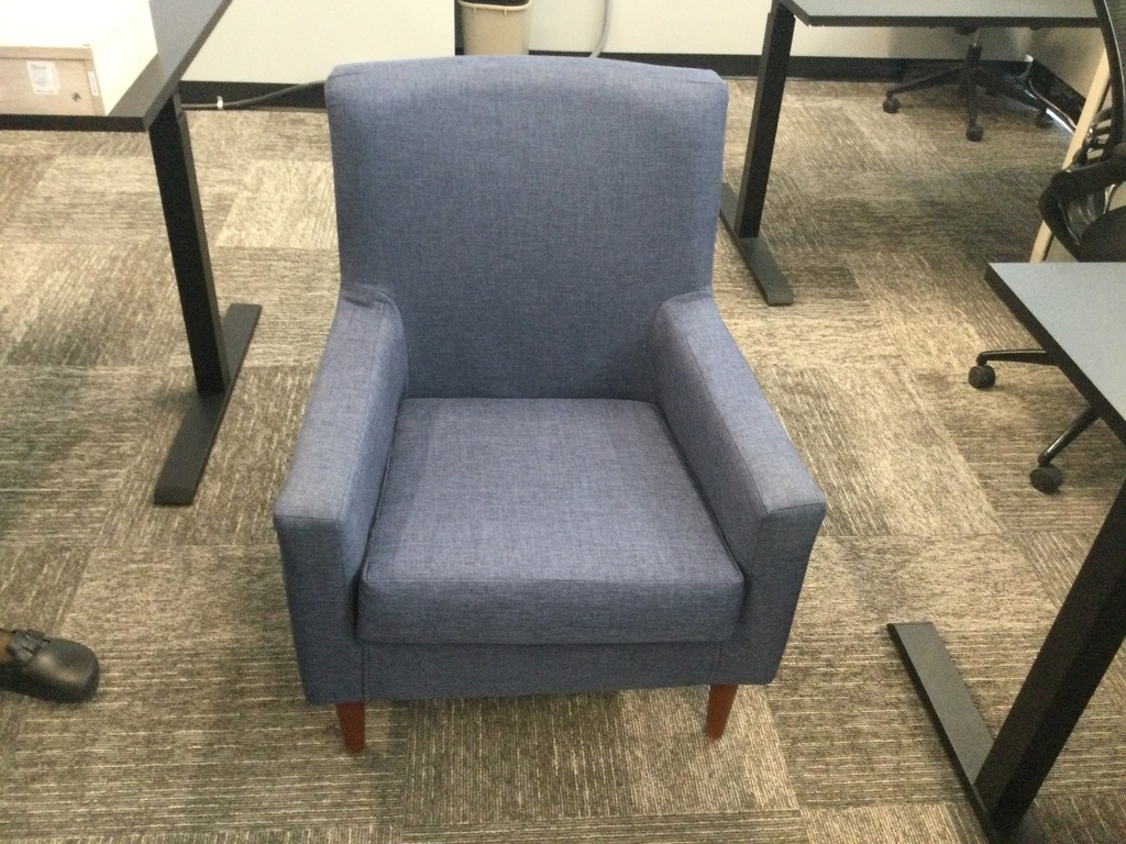 Blue Occasional Chairs    28x32x36