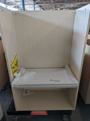 OVERDESK BOOKCASE, 3-SHELVES 30W 15D 46H