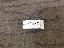 +15 Amp Receptacle 4 Circuit, Duplex, C
ircuit C Single