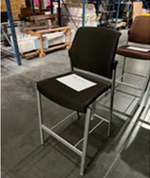 Brown Allsteel Stool