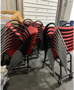 Red Side Chairs