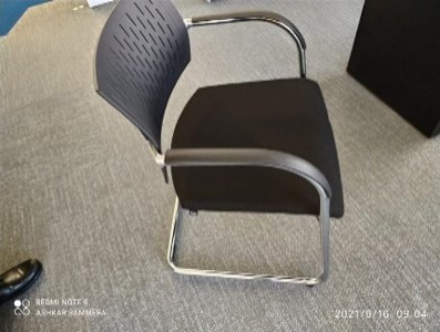 Black Café Chair