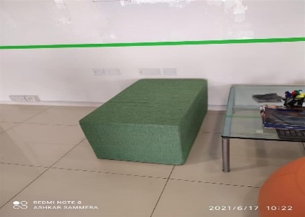 Green Ottoman