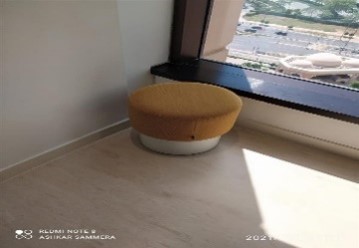 Yellow Ottoman