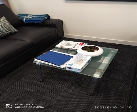 Small Square Glass Coffee Table