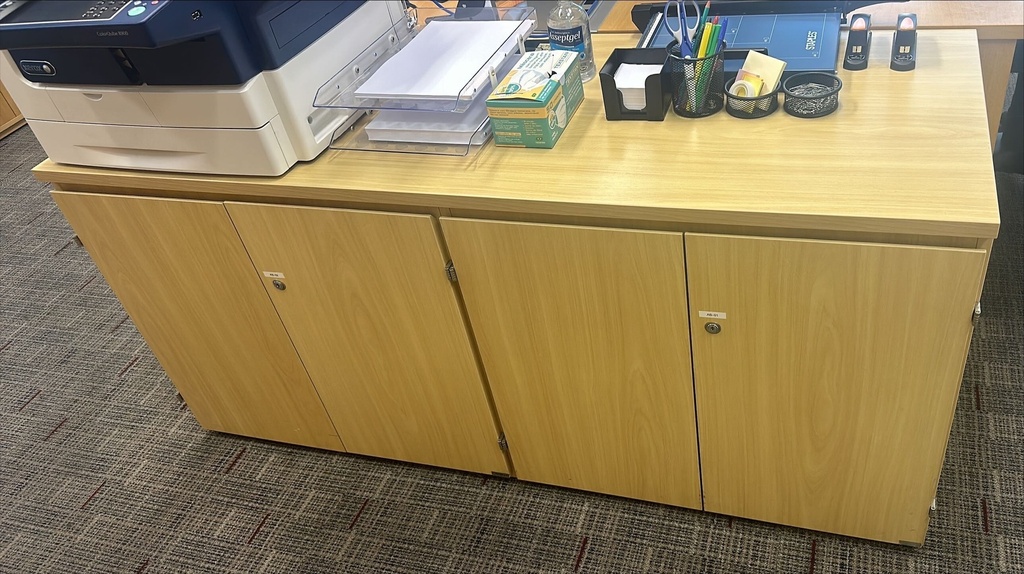 Double base cabinet | Armário baixo duplo, 106x73x60"