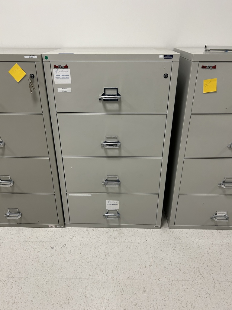 4 Drawer Vertical Filing (Fire King)