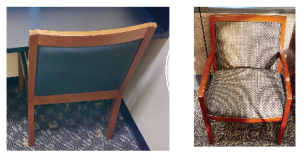 Guest Seating 41 - selection will vary within these styles