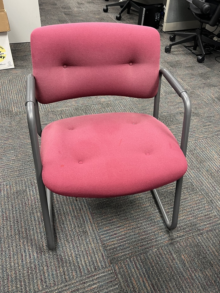 Red Stationary Chair 