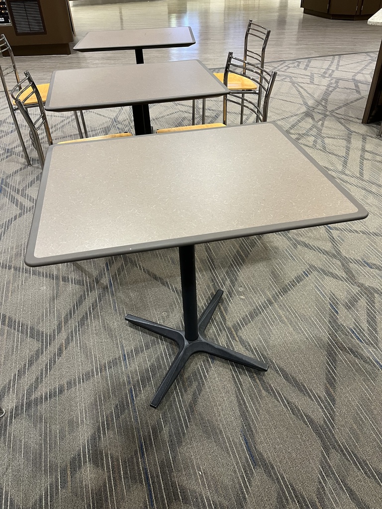 Free Standing - café table - Grey 36x36x30h