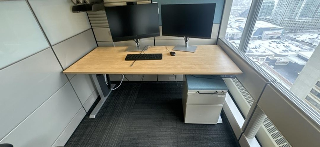 6' Electronic Sit Stand Desk