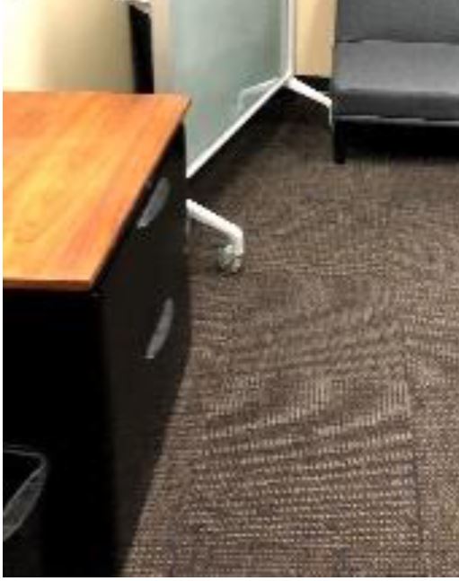 Black 2 Drawer Lateral Filing Cabinet with Wood Top