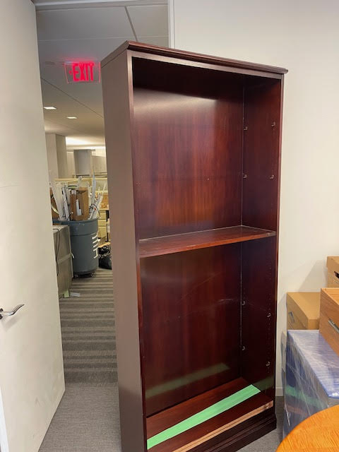 Tall Cherry Bookcase
