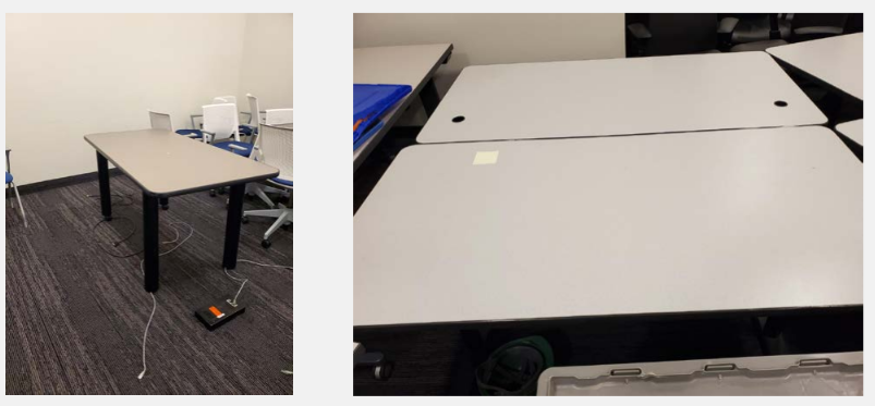 Meeting Room Table, gray laminate, 72 x 36"