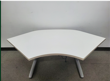 48 SC Corner SW Crank - height adjustable desk