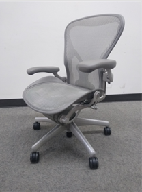 Herman Miller, Aeron, Gray/Gray - Task Chair