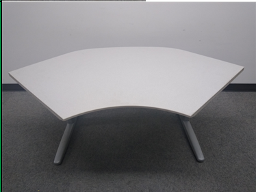 KI, 48" corner electric, base included *Studios West/- height adjustable desk