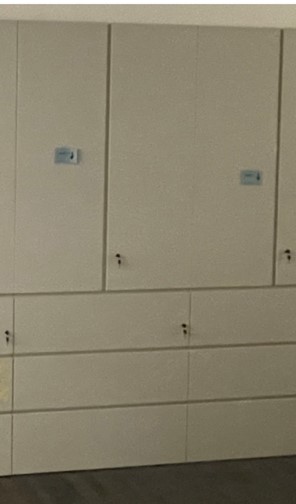 Large Wood Storage Cabinet