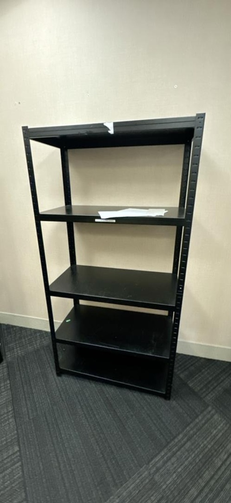 Metal Shelving, Black