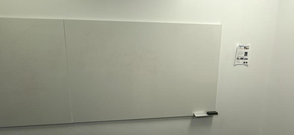 8' x 4' Magnetic Whiteboard, 120" x 48"-60" x 30"