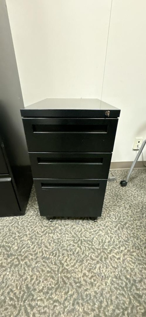 Metal BBF Ped, Black