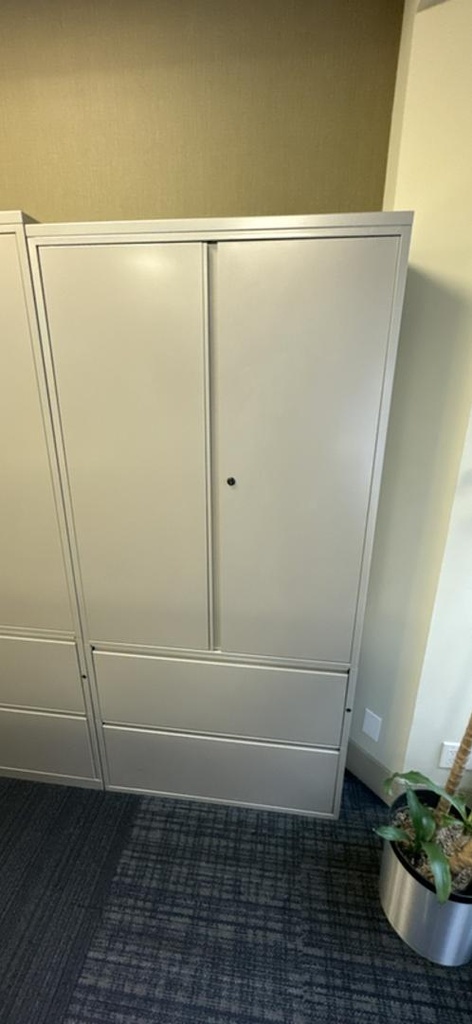 Metal Combo Unit, Silver