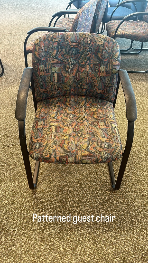 Patterned Guest Chair