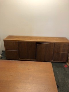 Wooden Credenza - 17"x84"