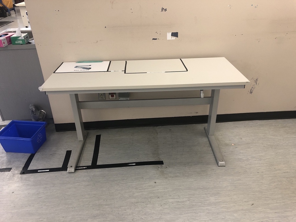 Training Table Adjustable Height 