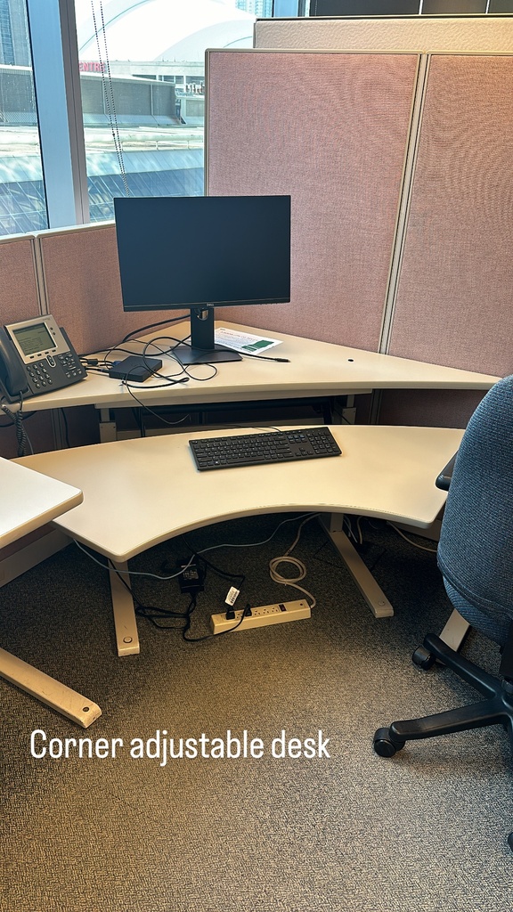 Corner Adjustable Desk