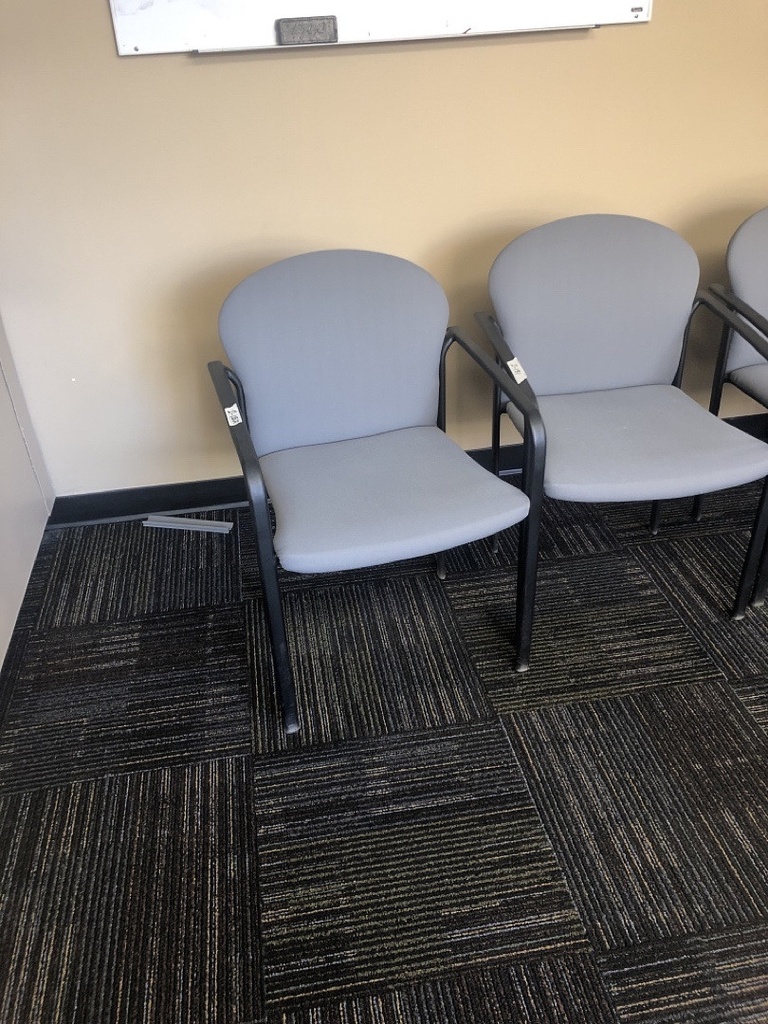 Guest Chair Wood, Upholstered 