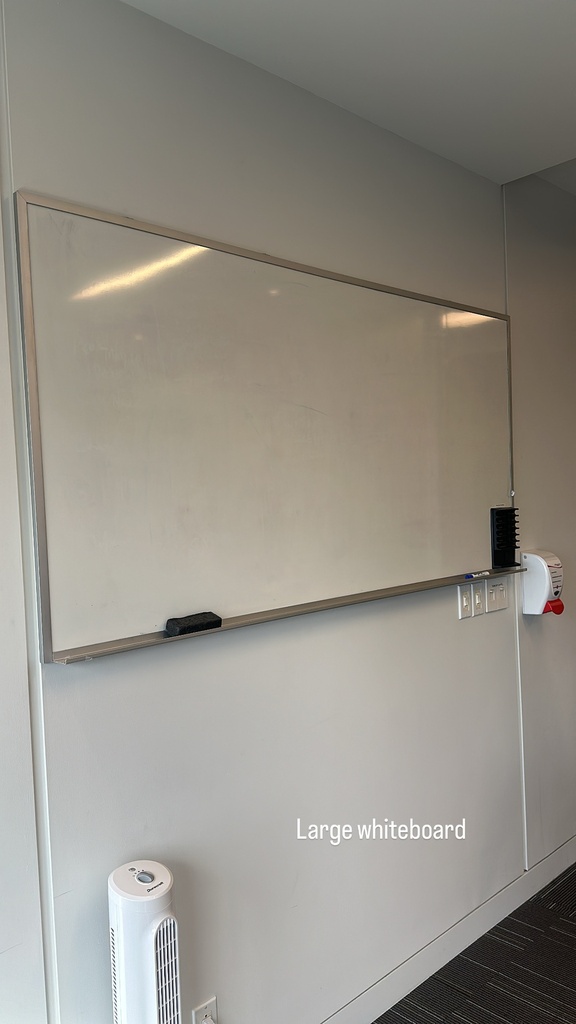Large whiteboard, assorted