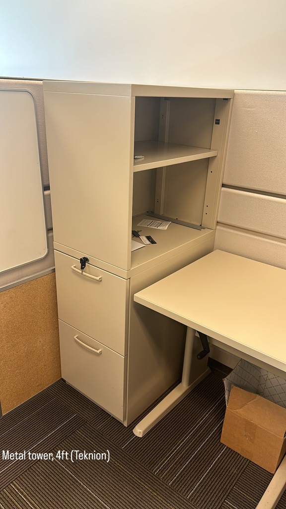 Metal tower, 4' tall