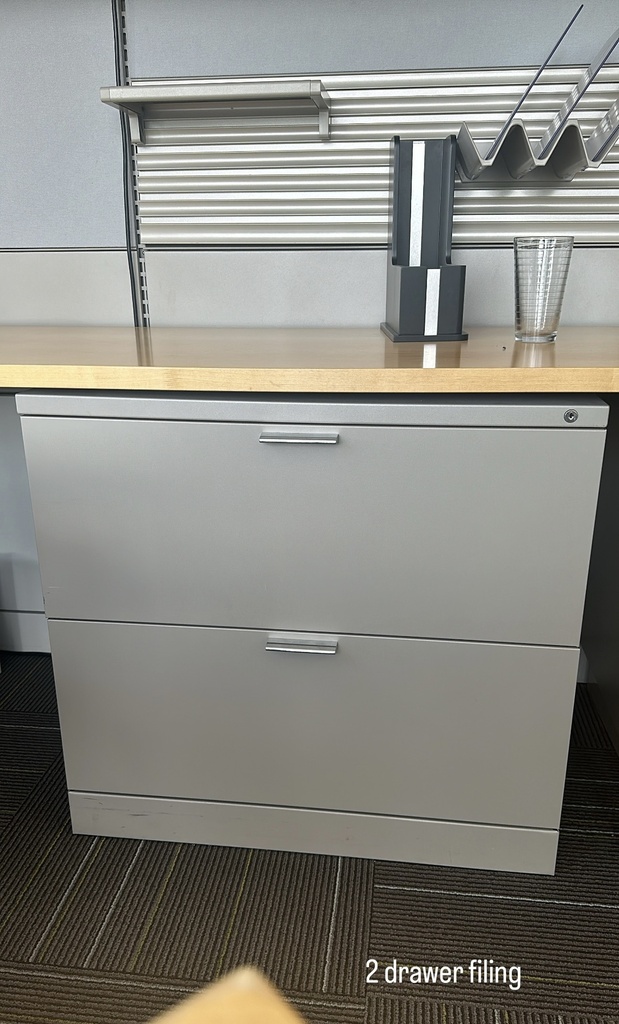 2-Drawer file cabinet