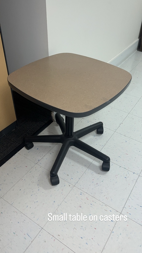 Small Table on Casters